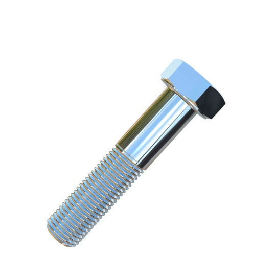Titanium 3/8-24 X 1-3/4 UNF Allied Titanium Hex Head Bolt, FULL DFAR with MTR & CoC, 